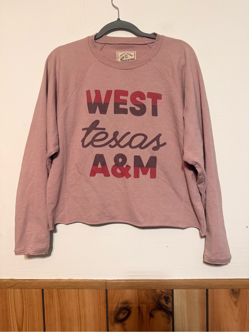 Legacy Pink Mauve 'West Texas A&M' Graphic Sweatshirt